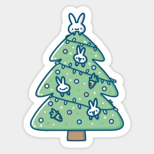 kawaii Christmas tree Sticker